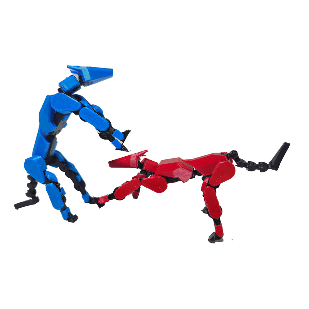 Cachorro Azul e Vermelho 2