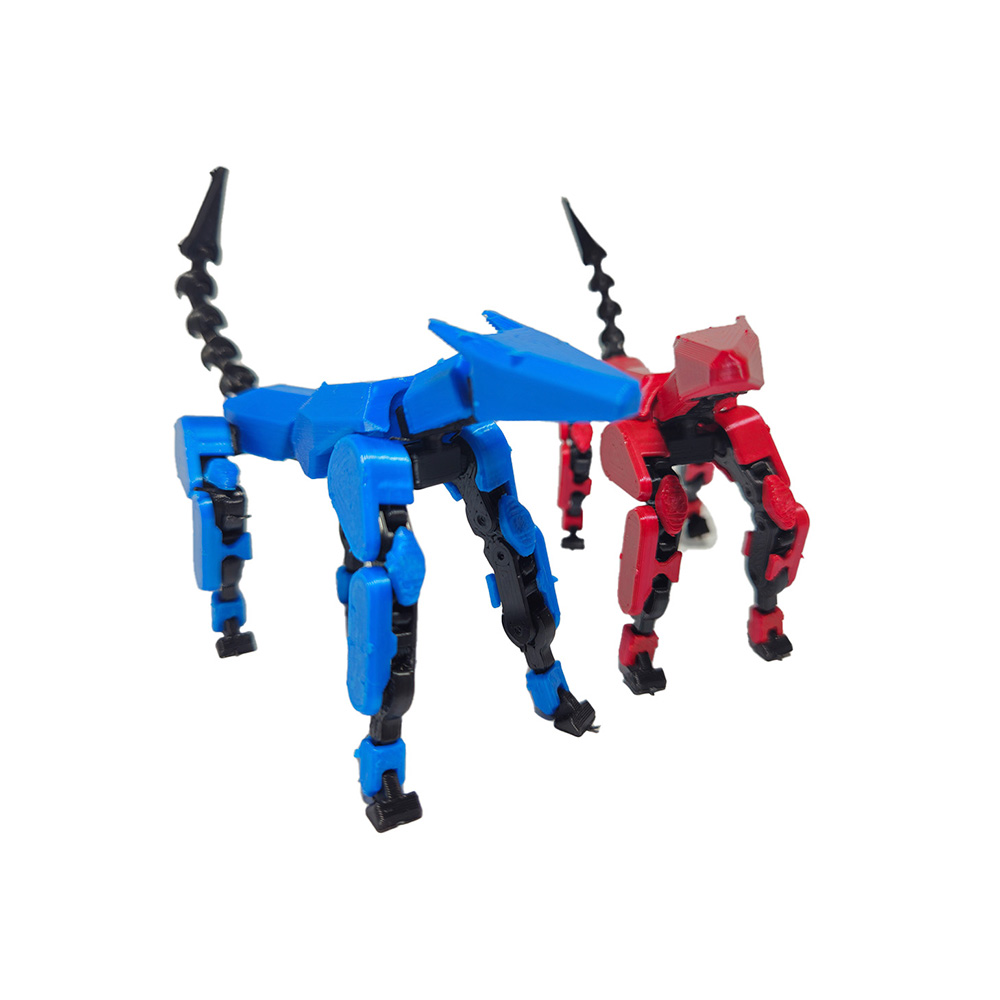 Cachorro Azul e Vermelho 5